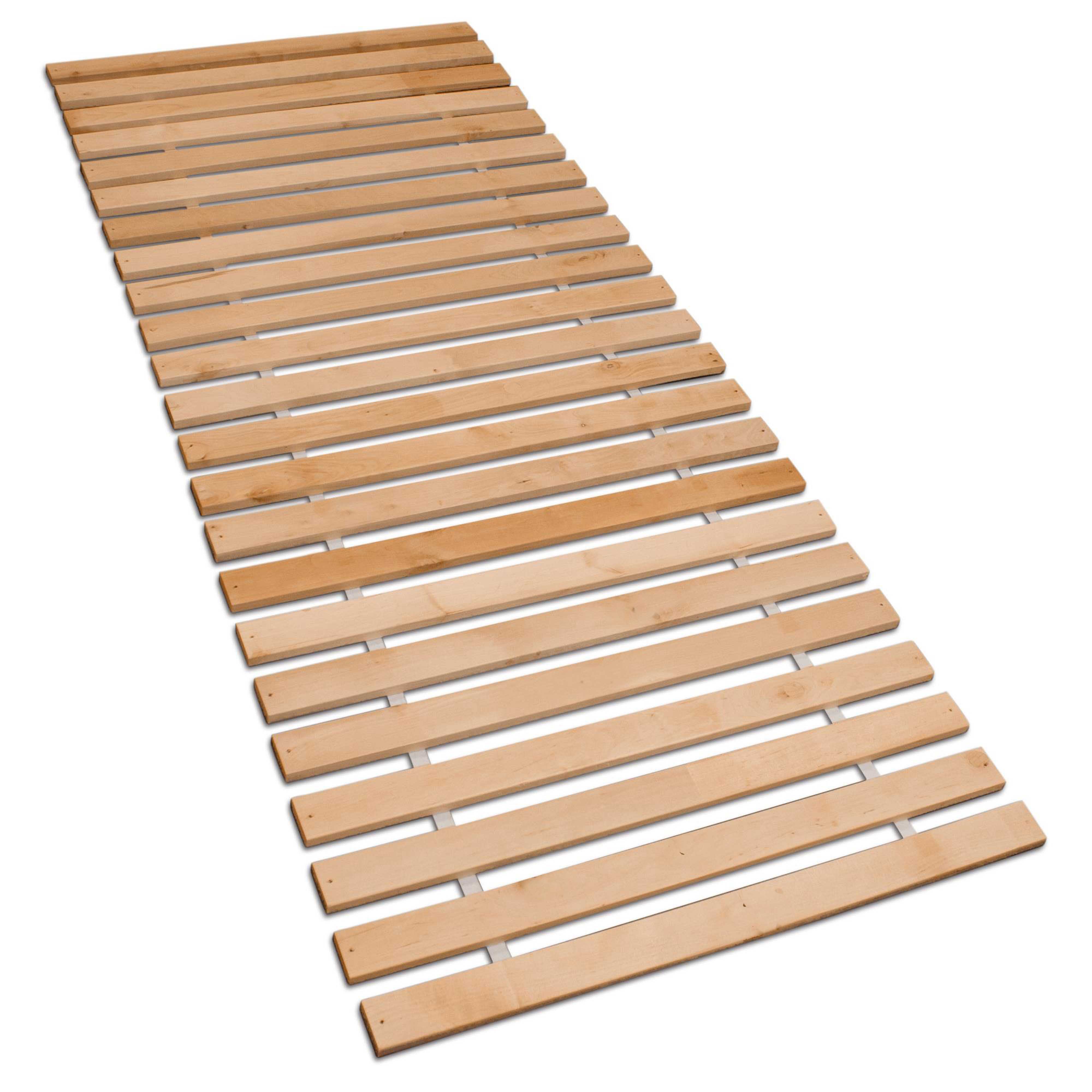 Madera Premium Rollrost – mit 23 Leisten aus stabilem Erlenholz, belastbar bis ca. 220 kg